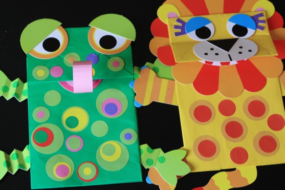 DIY Paper Bag Puppets | Paper bag puppets, Diy paper bag, Diy paper