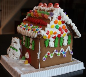 The Exploding Gingerbread House | The Picky Apple